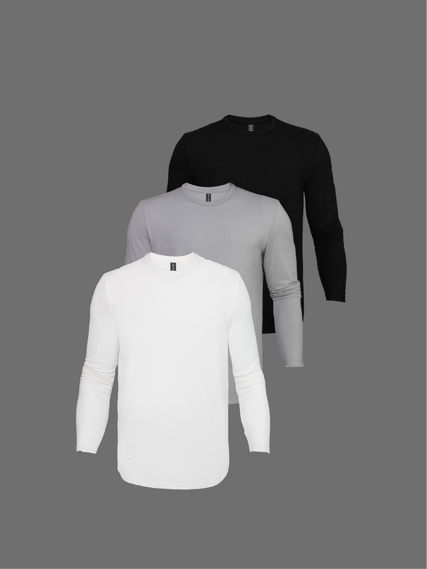 Clasic Long Sleeve 3-Pack