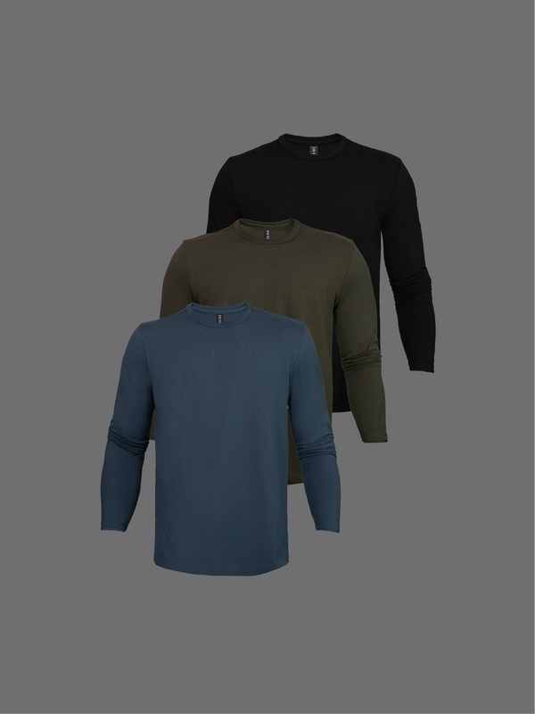 Essential Long Sleeve 3-Pack